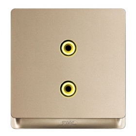 Bộ ổ cắm loa đơn Q66801SBG
